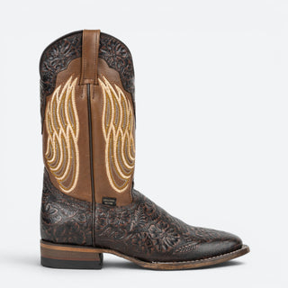 Bota Reyme 076-C Rameado Cherry Braza Cajeta Caballero