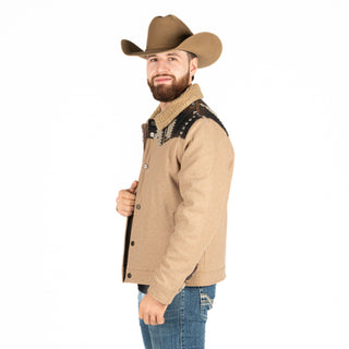 Chamarra Wrangler Borrega Camel Caballero