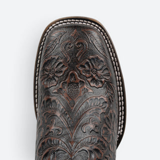 Bota Reyme 076-C Rameado Cherry Braza Cajeta Caballero