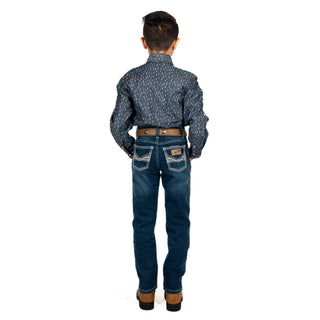 Camisa Wrangler Estampado Niño