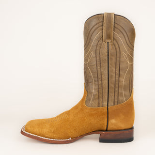 Bota Coyote Ranch Aldama Nobuck Oro Caballero