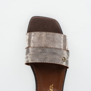 Sandalia Franco Cuadra Víbora Carunga Dama