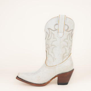 Bota Coyote Ranch Santa Isabel Deniro Blanco Dama