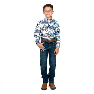 Camisa Rock & Roll Denim Aztec Niño