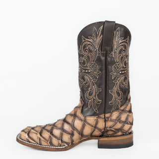 Bota Reyme 049 Mar Y Tierra Grabado Pirarucu Orix Caballero