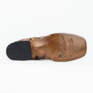 Bota Reyme 049 Mar Y Tierra Grabado Pirarucu Orix Caballero