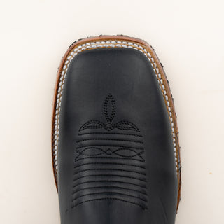 Botín Coyote Ranch Guadalupe Graso Suela Tractor Negro Caballero