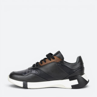 Tenis Franco Cuadra Niloticus Ternera Baby Gris Calf Gris Caballero