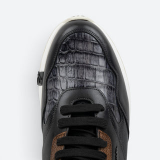 Tenis Franco Cuadra Niloticus Ternera Baby Gris Calf Gris Caballero