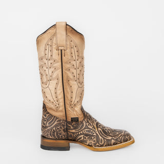 Bota Reyme 043 Flores Natural Orix Dama