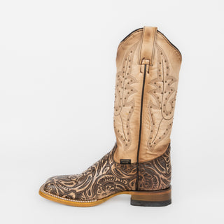 Bota Reyme 043 Flores Natural Orix Dama