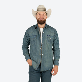 Camisa Wrangler Mezclilla Clara Caballero