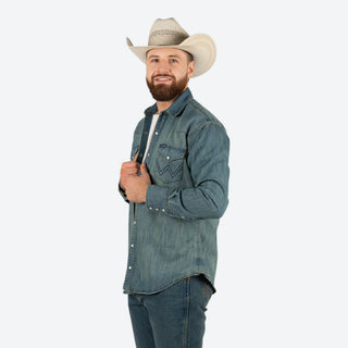 Camisa Wrangler Mezclilla Clara Caballero