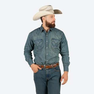 Camisa Wrangler Mezclilla Clara Caballero