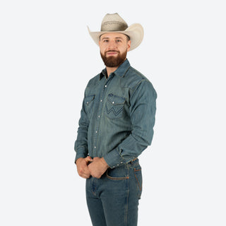 Camisa Wrangler Mezclilla Clara Caballero