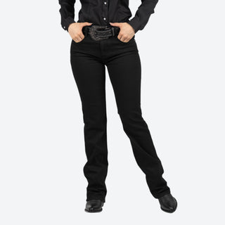 Jeans Wrangler Retro High Rise Black Dama
