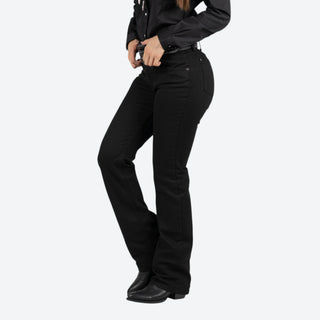 Jeans Wrangler Retro High Rise Black Dama
