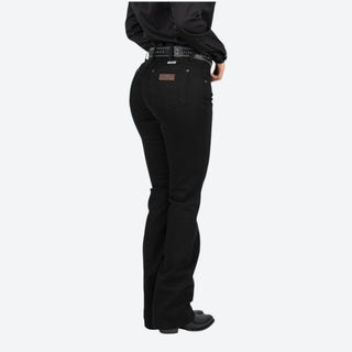 Jeans Wrangler Retro High Rise Black Dama