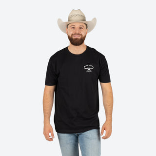 Playera Kimes Ranch Honor Black Caballero
