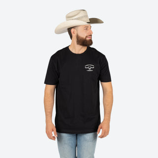 Playera Kimes Ranch Honor Black Caballero