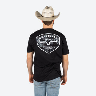 Playera Kimes Ranch Honor Black Caballero