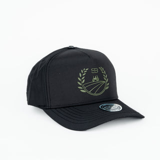 Gorra Sombrero Blanco Negro Cosecha