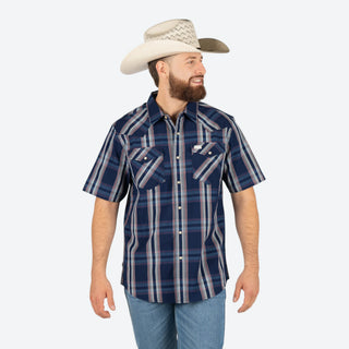 Camisa Kimes Ranch Davis Indigo Caballero