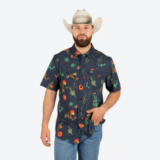 Camisa Kimes Ranch Berry Black Caballero