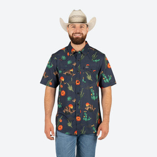 Camisa Kimes Ranch Berry Black Caballero