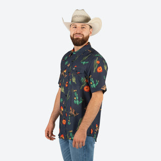 Camisa Kimes Ranch Berry Black Caballero