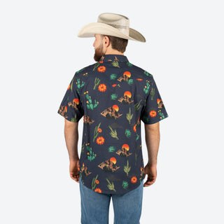 Camisa Kimes Ranch Berry Black Caballero