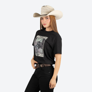 Blusa Kimes Ranch Top Bill Black Dama