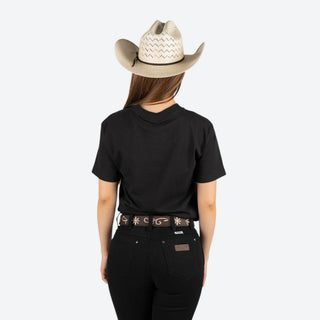 Blusa Kimes Ranch Top Bill Black Dama