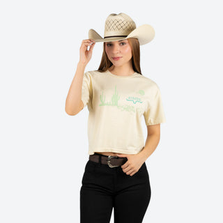 Blusa Kimes Ranch Horizon West Ivory Dama