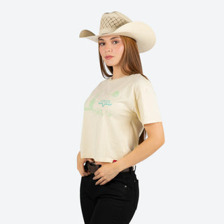Blusa Kimes Ranch Horizon West Ivory Dama