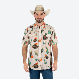 Camisa Kimes Ranch Berry Natural Caballero