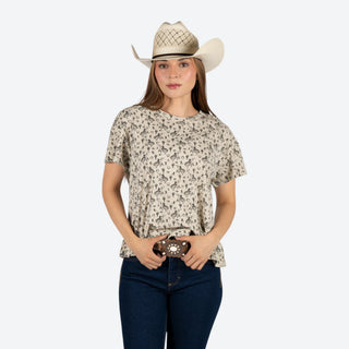 Blusa Kimes Ranch Hayloft Bone Dama