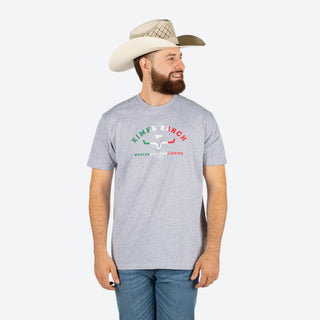 Playera Kimes Ranch 2009 Heather Grey Caballero