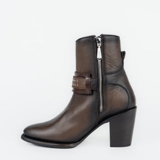 Botín Cuadra Res Evolution Miel Dama