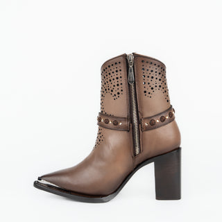 Botín Cuadra Res Crust Taupe Dama