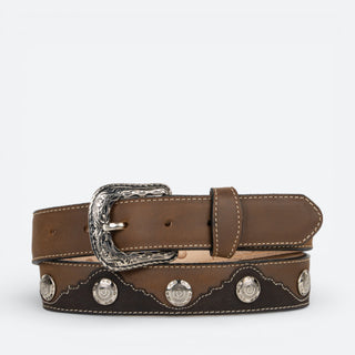 Cinturón Chicho Concho Piel Miel Niño