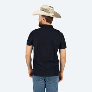 Playera Polo Rodeo Marino Caballero