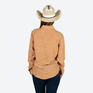 Camisa Kimes Ranch Lacy Tabacco Dama