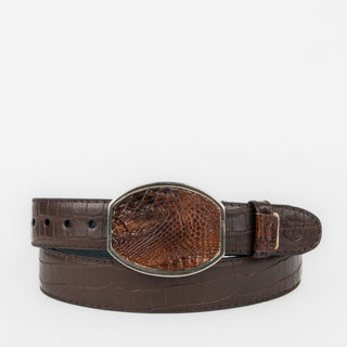 Cinturón Martelli Caimán Chocolate Caballero