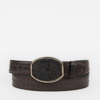 Cinturón Martelli Pitón Chocolate Caballero