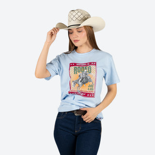 Blusa Kimes Ranch Top Bill Pacific Blue Dama