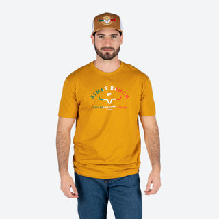 Playera Kimes Ranch 2009 Antique Gold Caballero