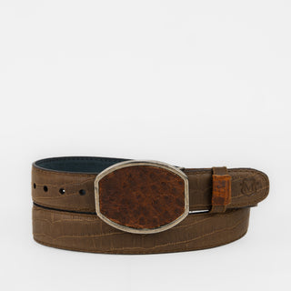 Cinturón Martelli Avestruz Miel Caballero