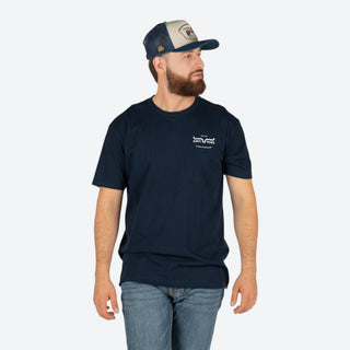 Playera Kimes Ranch Old West Midnight Navy Caballero