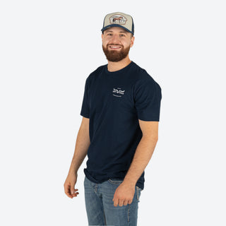 Playera Kimes Ranch Old West Midnight Navy Caballero